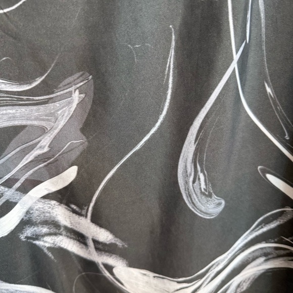 Athleta | Calm Cool Pant | Gray and White Patterned | Sz L - Picture 7 of 9